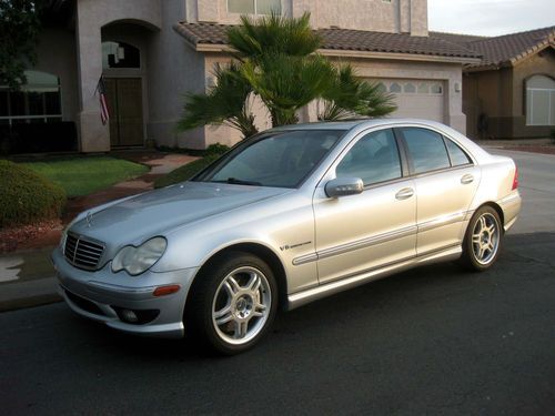 2002 mercedes-benz c32 amg base sedan 4-door 3.2l 349hp