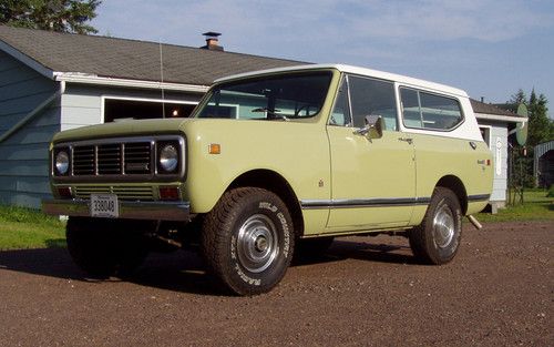 1976 international scout ii - original, like jeep blazer bronco, but better
