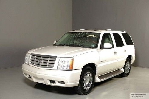 2005 cadillac escalade luxury navigation dvd sunroof leather chrome heatseats !