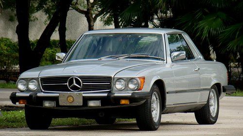 1981 mercedes benz 380slc rare only year for 380slc less than 2000 every made