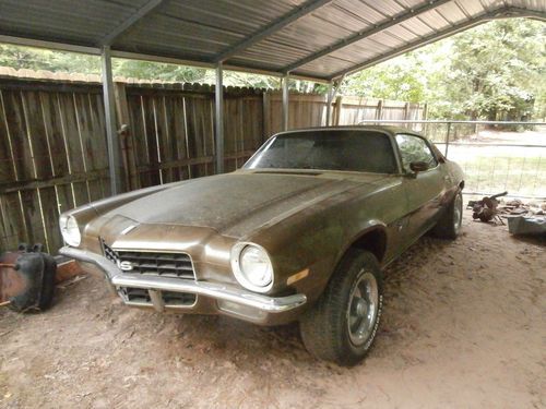 Barn find!!! 1972 camaro ss 350 4-speed