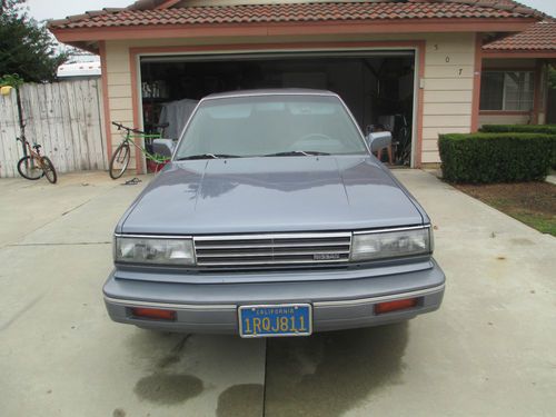 1987 nissan maxima gxe sedan 4-door 3.0l