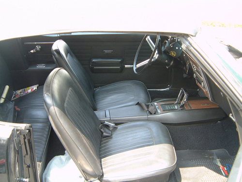 1968 Chevrolet Camaro Convertible V8 Black Excellent Condtion Restored, image 3