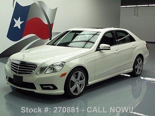 2011 mercedes-benz e350 sport sedan sunroof xenons 10k texas direct auto