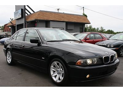 2003 bmw 525i 4 door sedan very clean pa inspected warranty leather sunroof