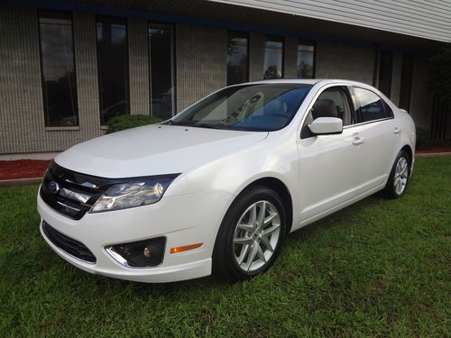 2012 ford fusion sel_3.0l_15k_sync_moon_htd seat_rear spoiler_rebuilt_no reserve