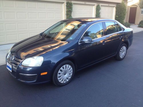 2005 volkswagen jetta 2.5 sedan 4-door 2.5l vw blue loaded no accidents