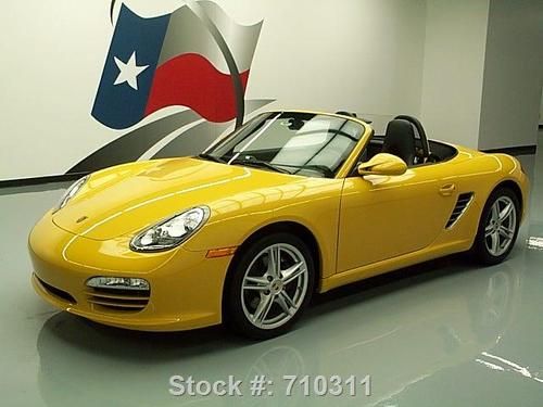 2011 porsche boxster boxster roadster auto leather 18k texas direct auto
