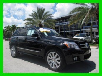 12 certified black glk-350 3.5l v6 suv *19 inch alloy wheels *burl walnut trim