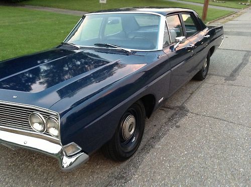 1968 Ford Custom (Galaxie) 11,000 Orig. Miles - Survivor - 390 - 3 spd. - Police, image 12