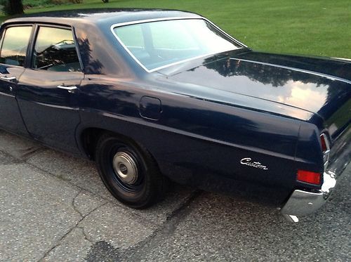 1968 Ford Custom (Galaxie) 11,000 Orig. Miles - Survivor - 390 - 3 spd. - Police, image 16