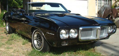 1969 pontiac firebird base convertible 400 clone