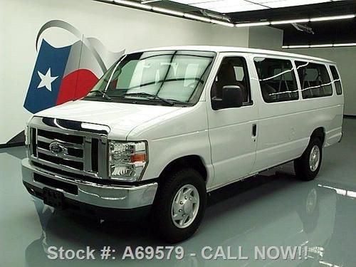 2011 ford e-350 ext 15-passenger van 5.4l v8 58k miles texas direct auto