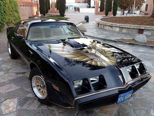 1979 trans am se y84 black gold phs 6.6 special edition bandit rust free 77 78