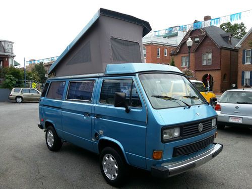 1987 volkswagen westfalia vw vanagon camper van no reserve