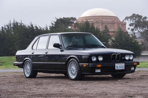 1988 bmw m5 e28 orginal survivor excellent condition private collection ca car