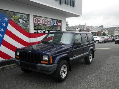 2000 jeep cherokee 4dr 4wd 4.0l auto blue