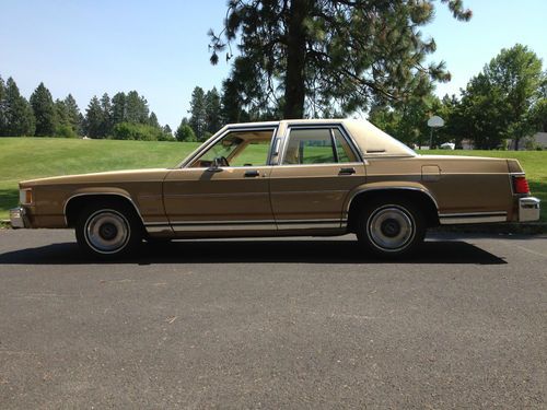 1984 mercury grandmarquis 47k actual miles