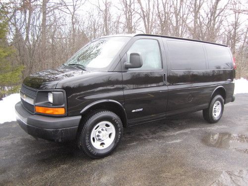 2006 chevrolet express g2500 3/4 ton 6.0l v8 cargo van all power options nice!!