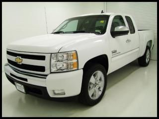 11 chevy lt extended cab 5.3 v8 texas edition chrome wheels traction we finance