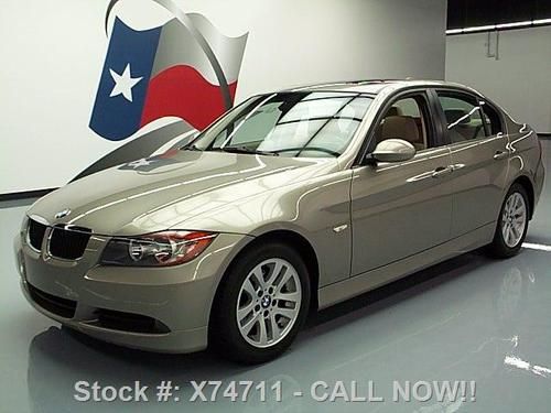 2007 bmw 328i sedan automatic sunroof cruise ctrl 30k!! texas direct auto