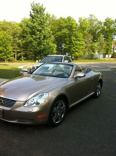 Lexus sc430 base convertible 2-door 4.3l - low miles and well maintained