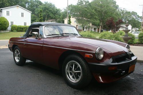 1979 mgb convertible