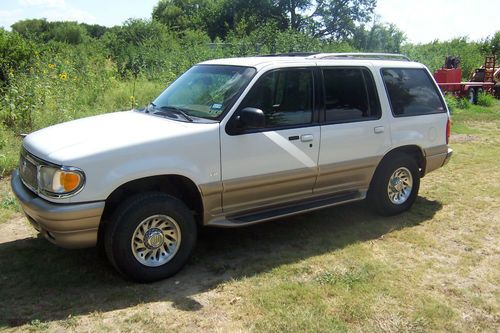 2001 mercury mountaineer luxury montery