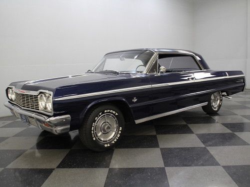 327 cid, 3-speed auto, bucket seat interior, modern a/c, ps, pb, newer audio sys