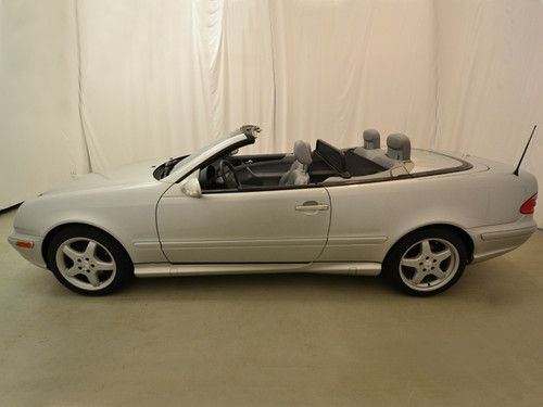 2002 mercedes-benz clk430 convertible/ excellent find! / 4.3l v8 fi dohc 32v rwd