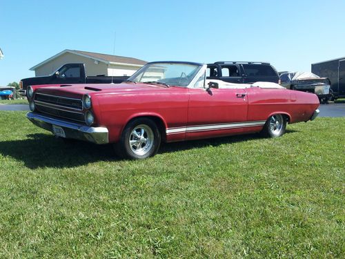 1966 mercury comet cyclone gt convertible (indy pace car)