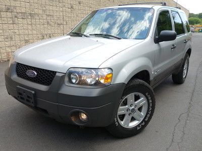 Ford escape hybrid 4wd  leather navigation  free autocheck no reserve