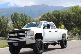 2008 chev silverado 2500hd crew cab lt 4x4 lift wheels tires duramax