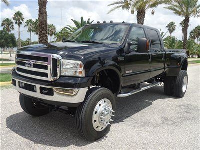 Lifted drw lariat leather 4x4 diesel crew long 22.5s alloys xxnice truck fl