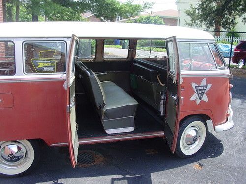 1960 15 Window Deluxe VW Volkswagen Logo Bus.  Mostly Originial., US $62,500.00, image 19
