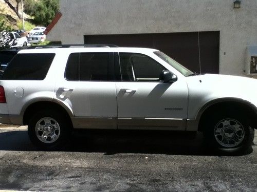 2002 ford explorer eddie bauer sport utility 4-door 4.6l + trialer tow package