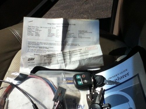 2002 Ford Explorer Eddie Bauer Sport Utility 4-Door 4.6L + Trialer Tow Package, image 10