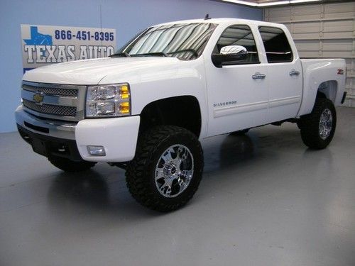 We finance!!!  2011 chevrolet silverado 1500 lt z-71 4x4 lift leather texsa auto