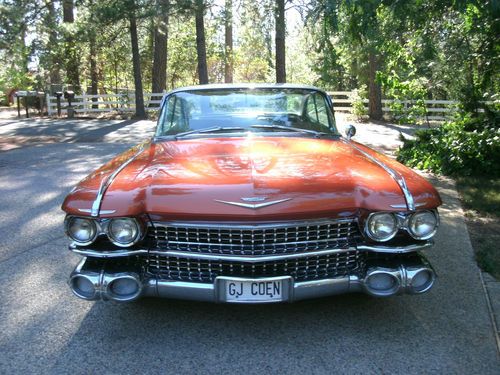 1959 Cadillac Coupe DeVille Custom Paint and Leather, image 2