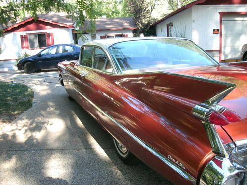 1959 Cadillac Coupe DeVille Custom Paint and Leather, image 4