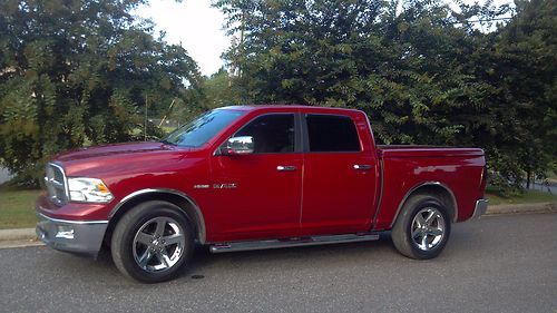 Dodge ram 1500 slt big horn - 2009 burgundy