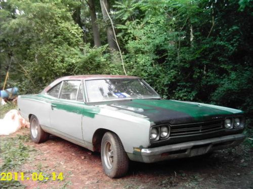 1969 plymouth road runner with original 383 magnum, 4 speed