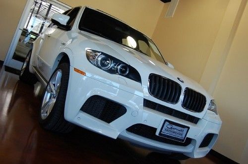 2010 bmw x5 m*white/blk*export ok*$91k msrp*we finance! no accidents!