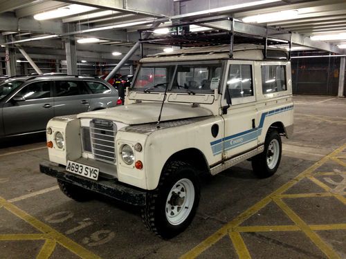 1984 landrover defender series 3 factory county station wagon very rare original