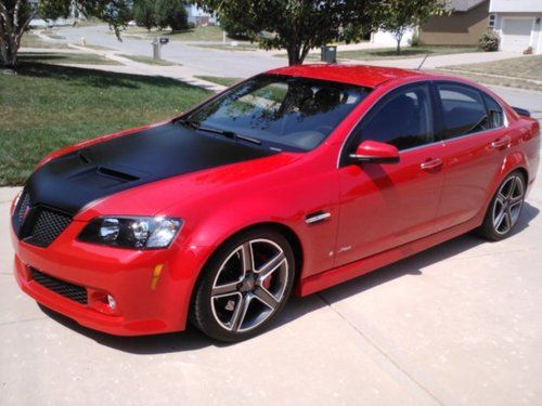 2009 pontiac g8 gt firehawk!!!  very rare!!!  #9 of 34 made