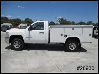 4wd 3500 duramax diesel 8' royal service body utility tommy gate 4x4 we finance!