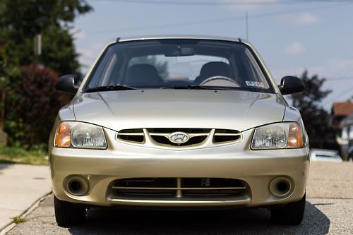2002 hyundai accent l hatchback 3-door 1.5l