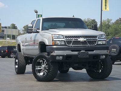 2007 chevy silverado 2500 hd classic 4x4 lt lifted crew 4wd duramax diesel