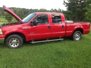 2005 ford f-250 super duty xlt crew cab pickup 4-door 6.0l