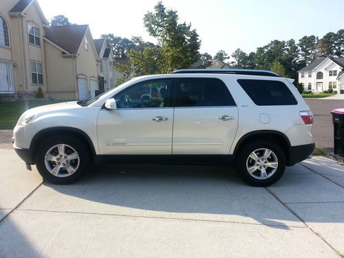 2008 gmc acadia slt  slt-2 slt2 awd navigation rear entertainment